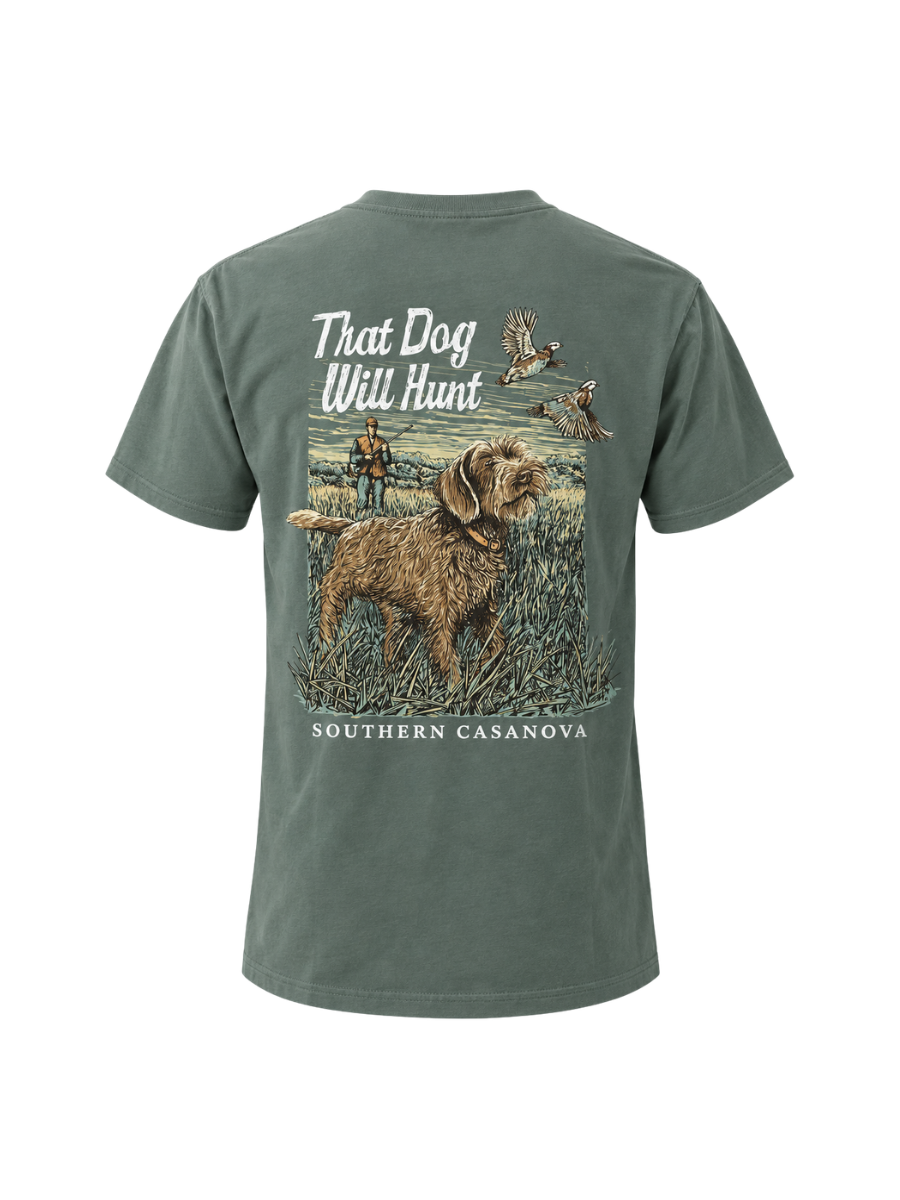 Southern Casanova | S/S Quail Field Tee mens dog 