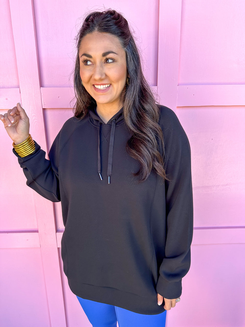 SPANX | AirEssentials Classic Hoodie - Very Black