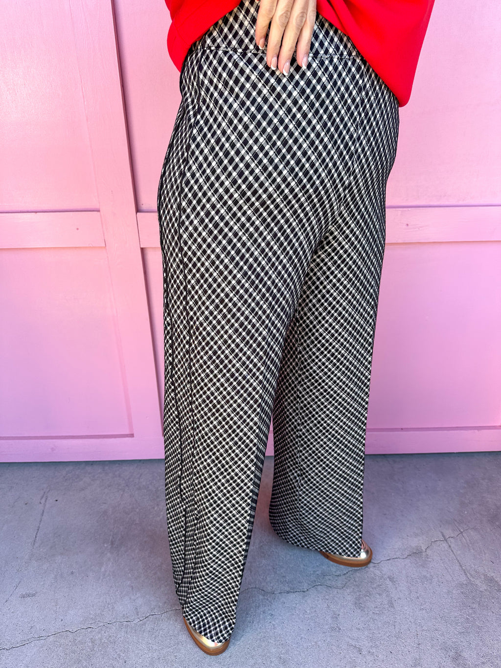 SPANX | Ponte Wide Leg Pant - Jacquard