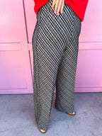 SPANX | Ponte Wide Leg Pant - Jacquard