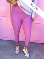 Spanx Booty Boost 7/8 Leggings Lotus Pink Women's Activewear Leggings On The Go Jincy's Boutique