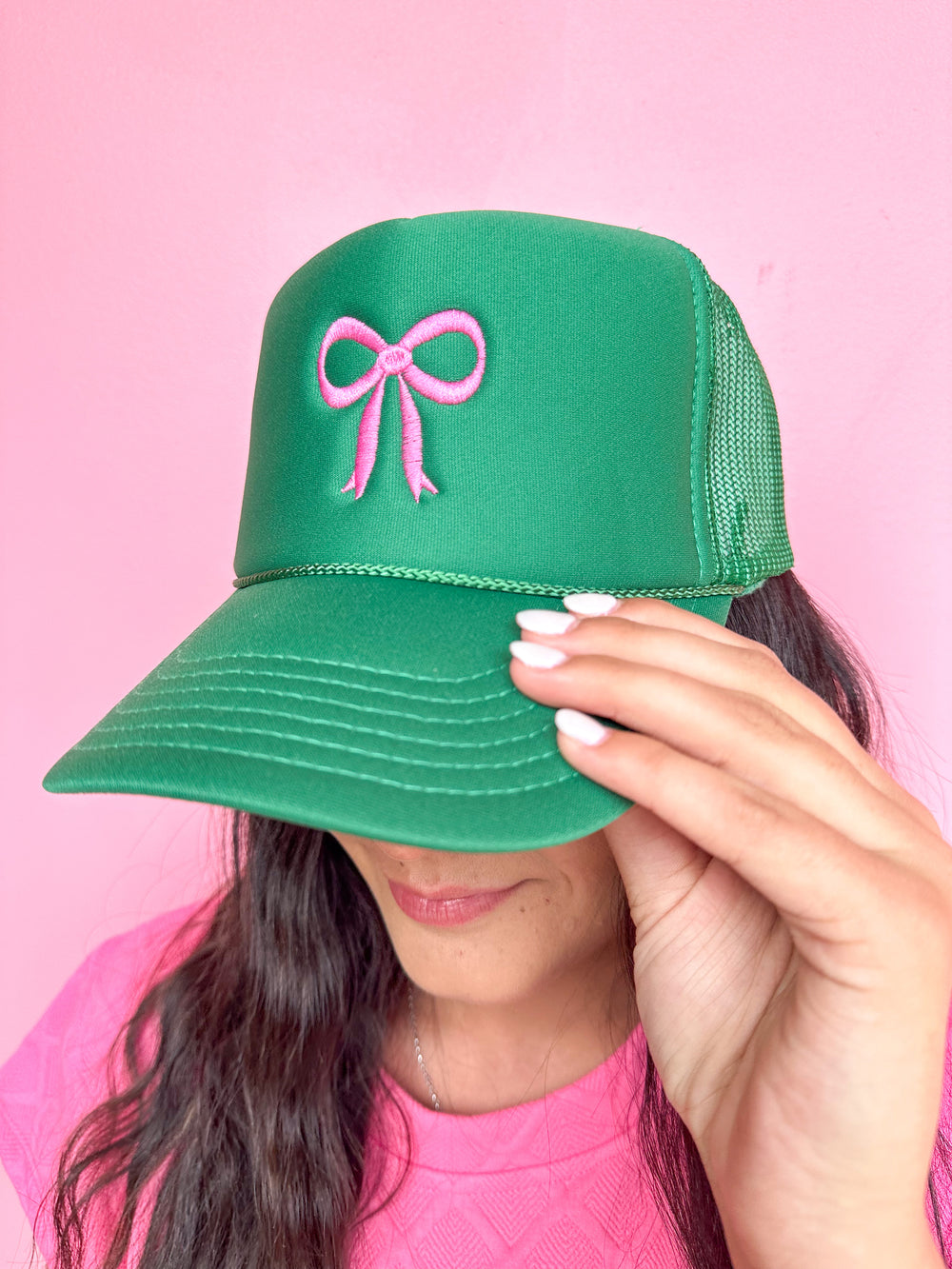 Tied With Care Hat - Green