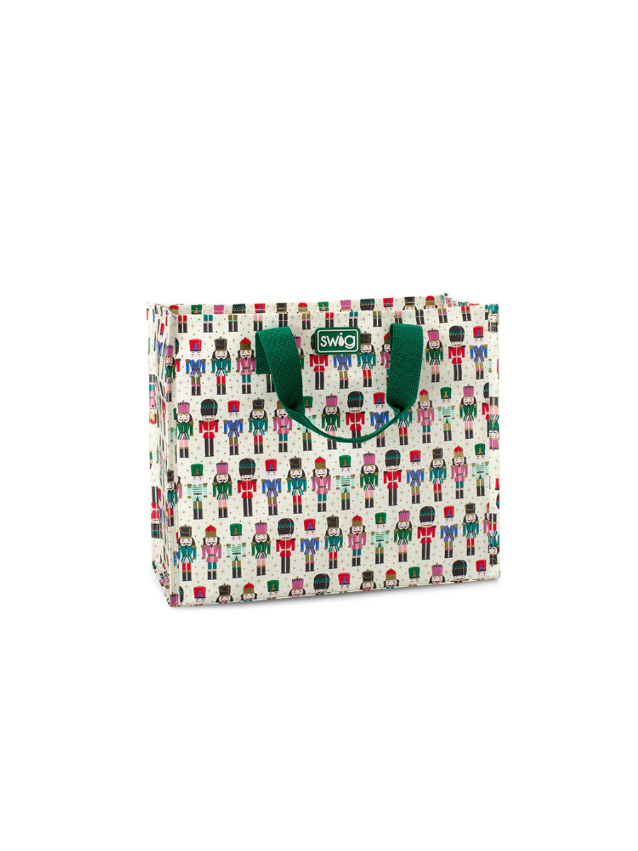 Swig | Medium Reusable Bag - Classic Nutcracker