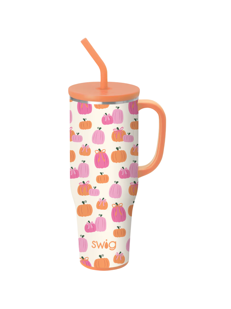Swig | Mega Mug 40oz -  Pumpkins And Bows