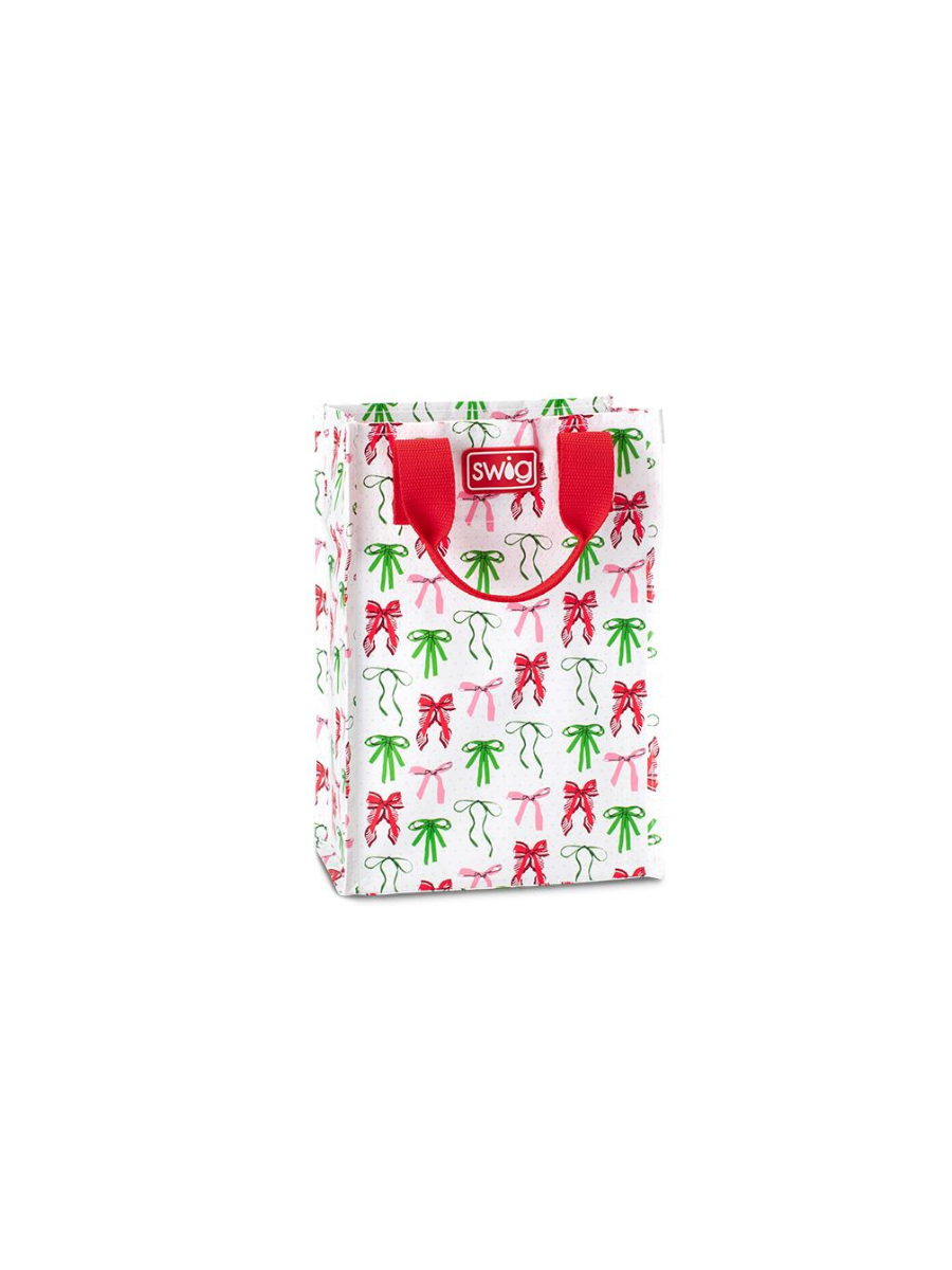 Swig | Tall Reusable Bag - Ribbons And Bows