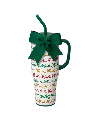 swig christmas bows mega mug 40 oz gifts jincy's 
