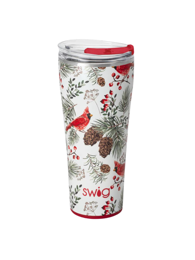 Swig 32 oz Tumbler Winter Cardinals gifts jincy's