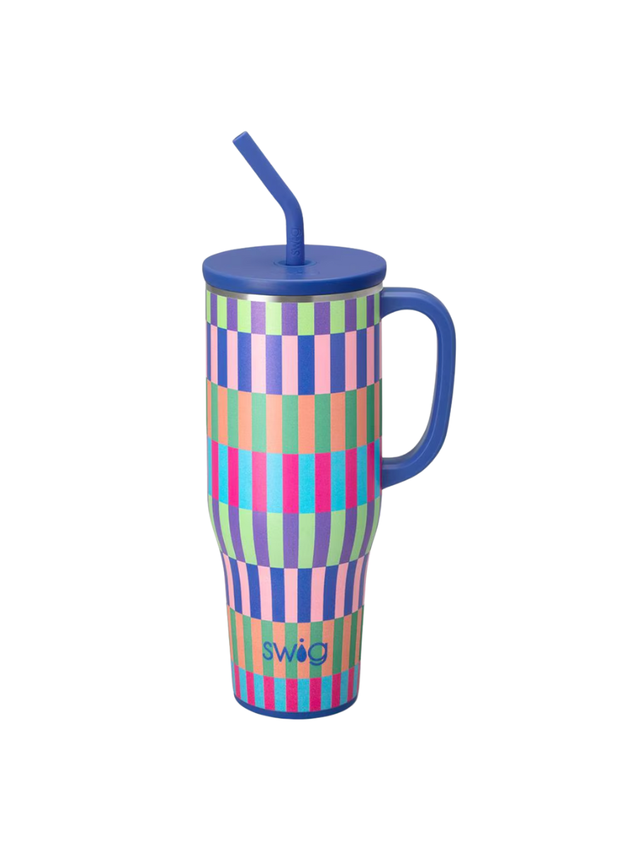 Swig | 30 oz Mega Mug - Brite Stripe
