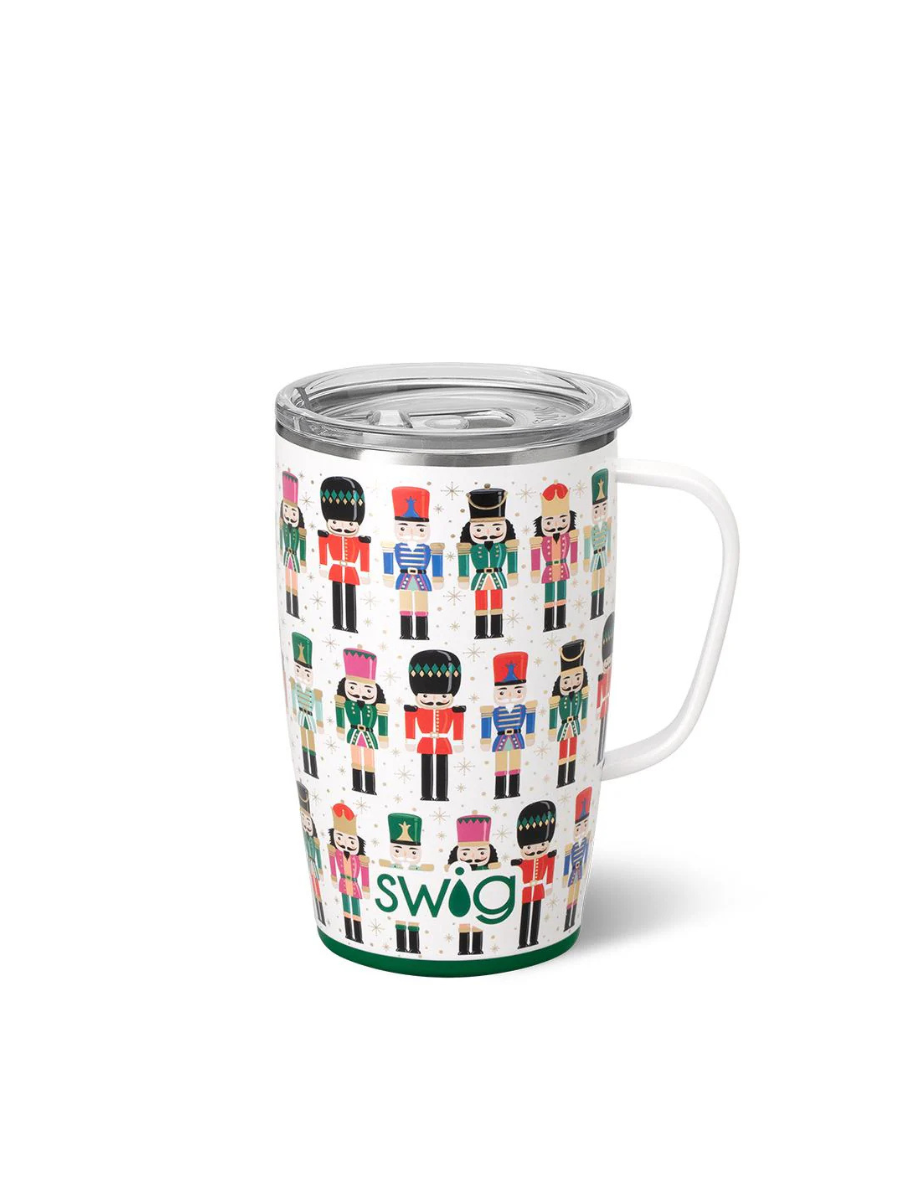 Swig | 18oz Travel Mug - Classic Nutcracker