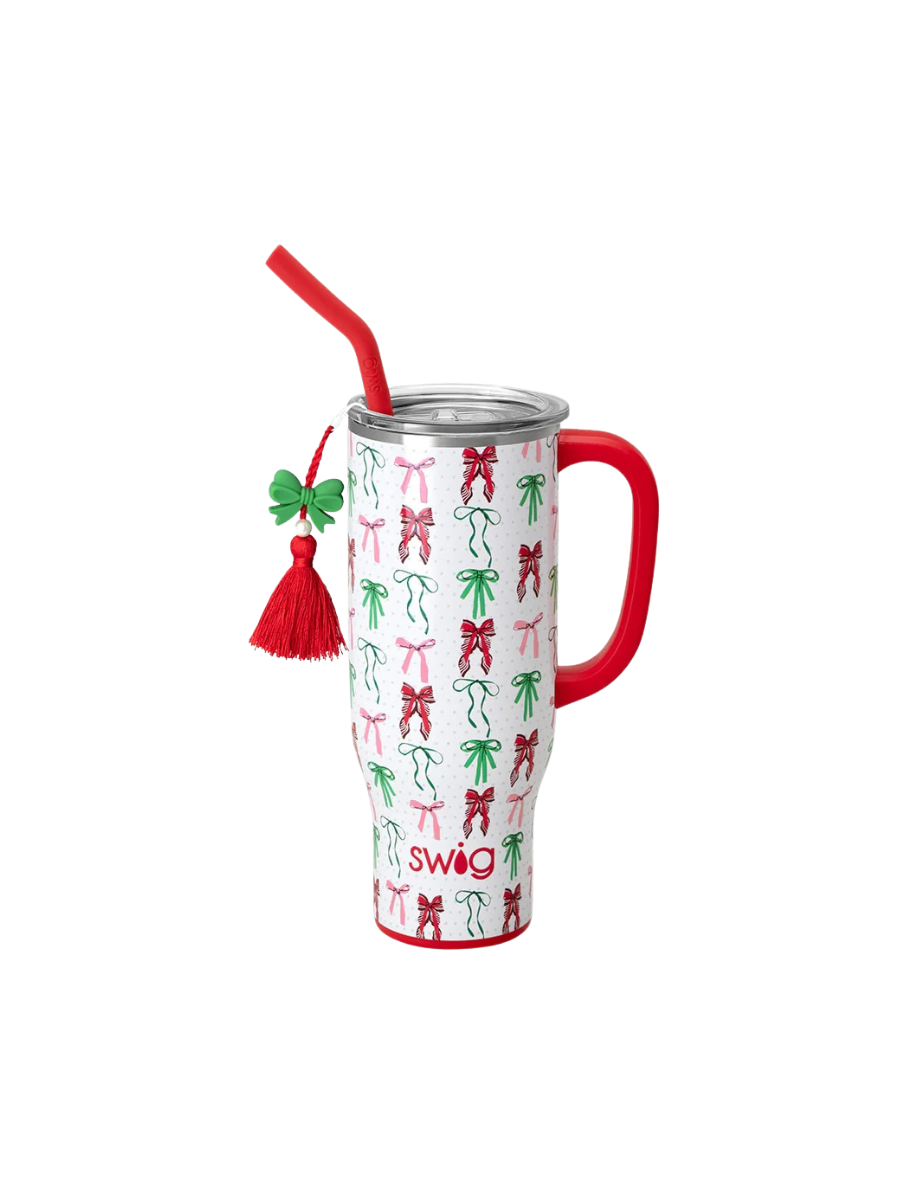 Swig | 30oz Mega Mug - Ribbons And Bows