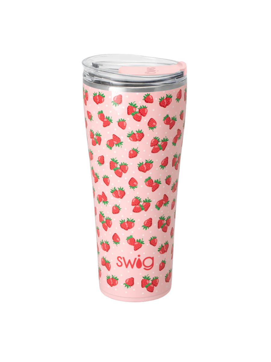 Swig | 32 oz Tumbler - Strawberry Shortcake