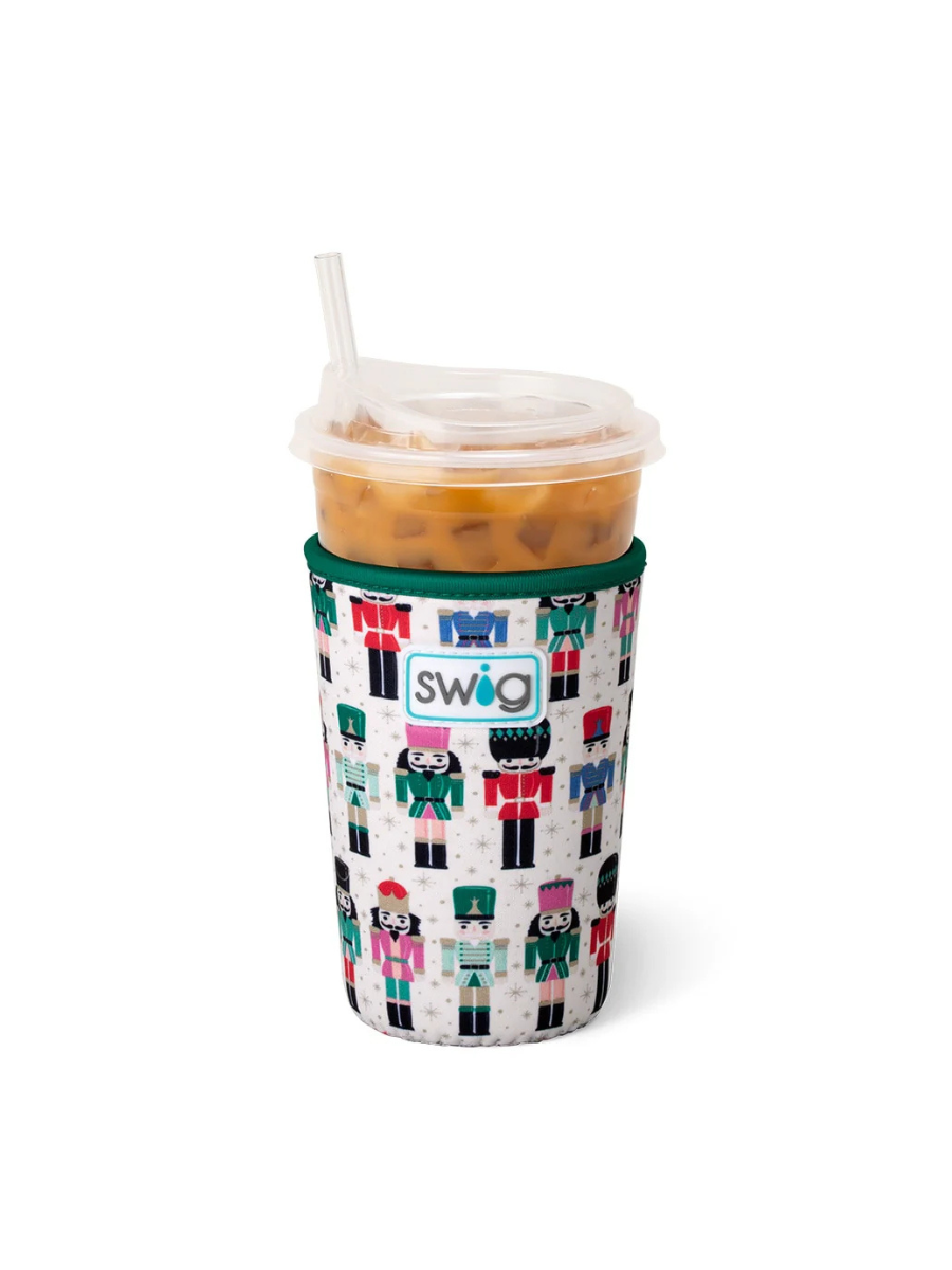 Swig | 22oz Iced Cup Coolie - Classic Nutcracker