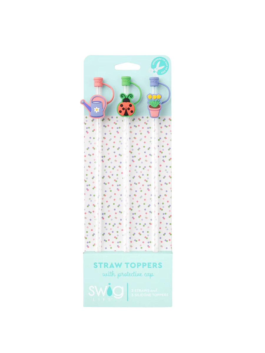 Swig | Straw Topper Set - Green Thumb