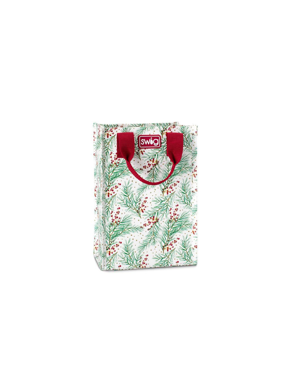 Swig | Tall Reusable Bag - Winterberry