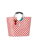 Swig | Loopi Tote Bag - Gameday Gingham Red/Black