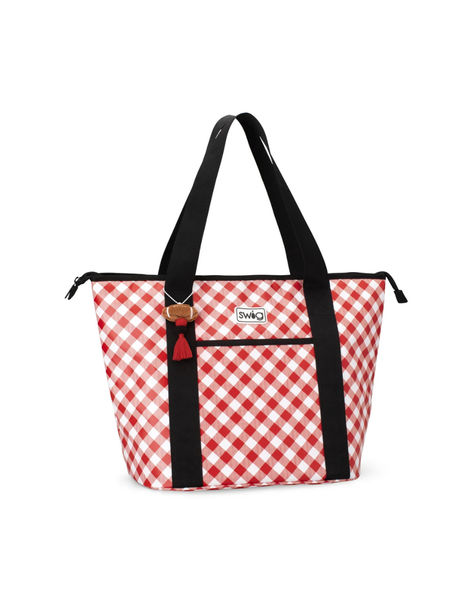 Swig | Zippi 36 Cooler - Gameday Gingham Red/Black