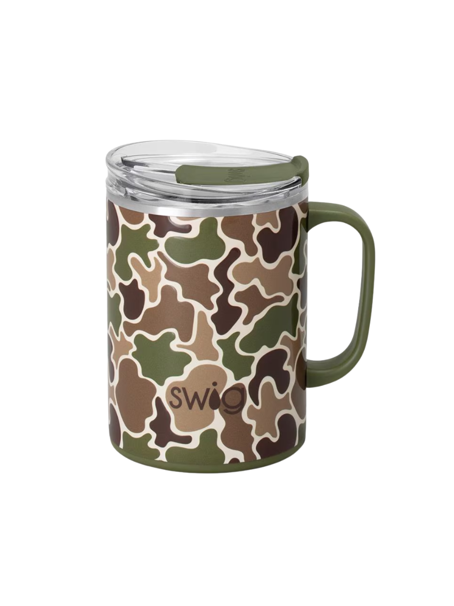 Swig | 24oz Large Camper Mug - Hunting Camo