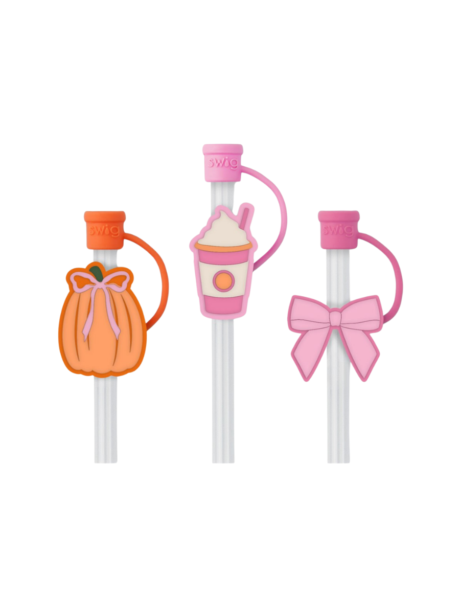 Swig | Pumpkins And Bows Reusable Straw Kit