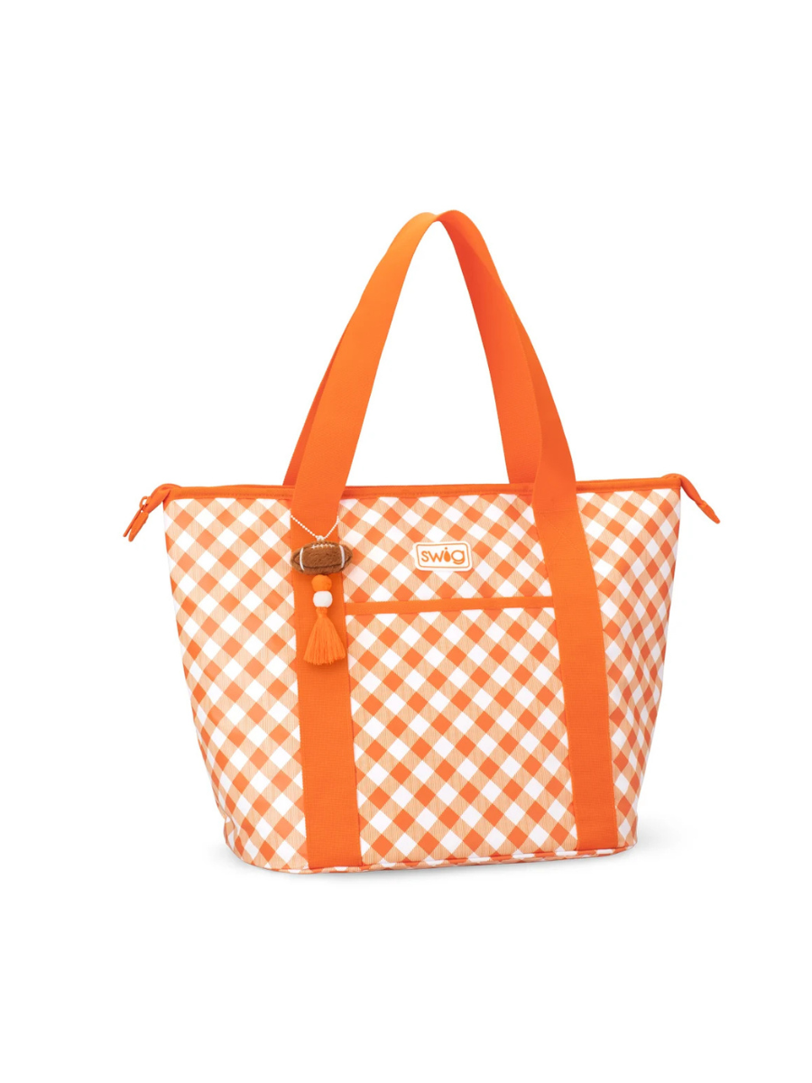 Swig | Zippi 36 Cooler - Gameday Gingham Orange