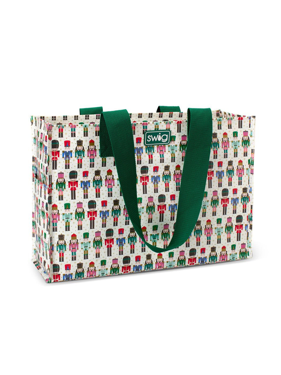 Swig | Large Reusable Bag - Classic Nutcracker