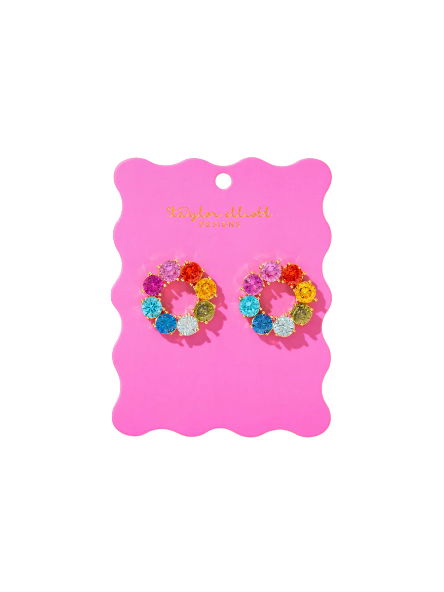 TAYLOR ELLIOTT DESIGNS | Paige Circle Earrings