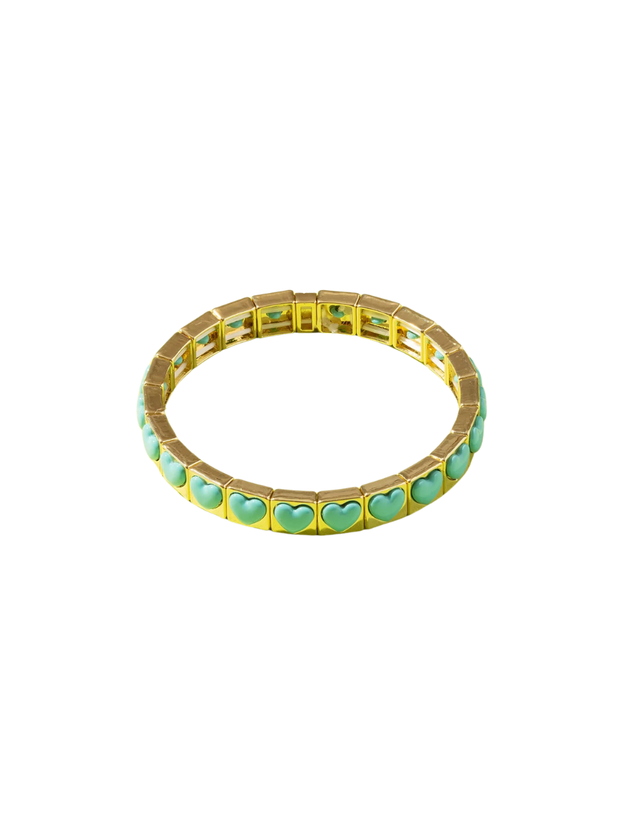 TAYLOR ELLIOTT DESIGNS | Hartley Gold + Turquoise Bracelet