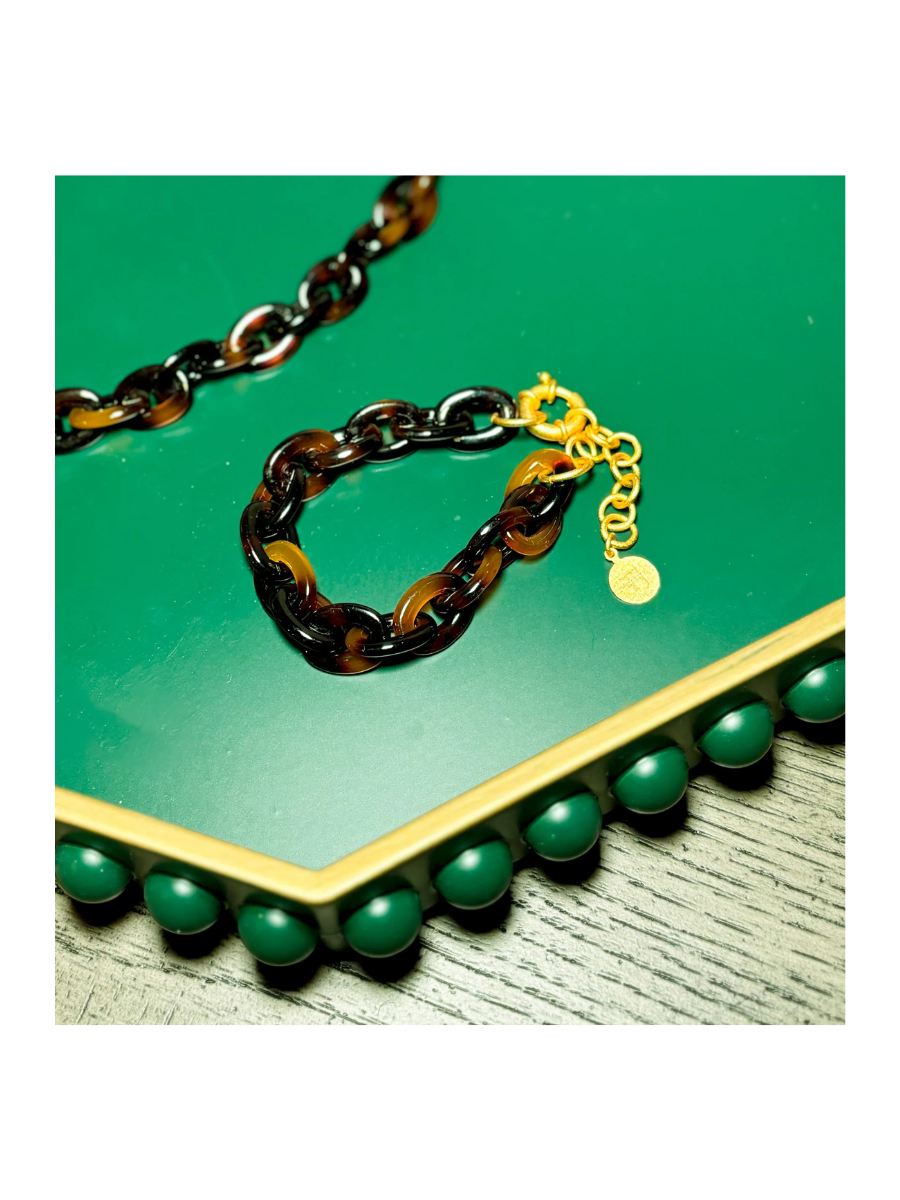 Tatum James Designs | Tortoise Link Bracelet