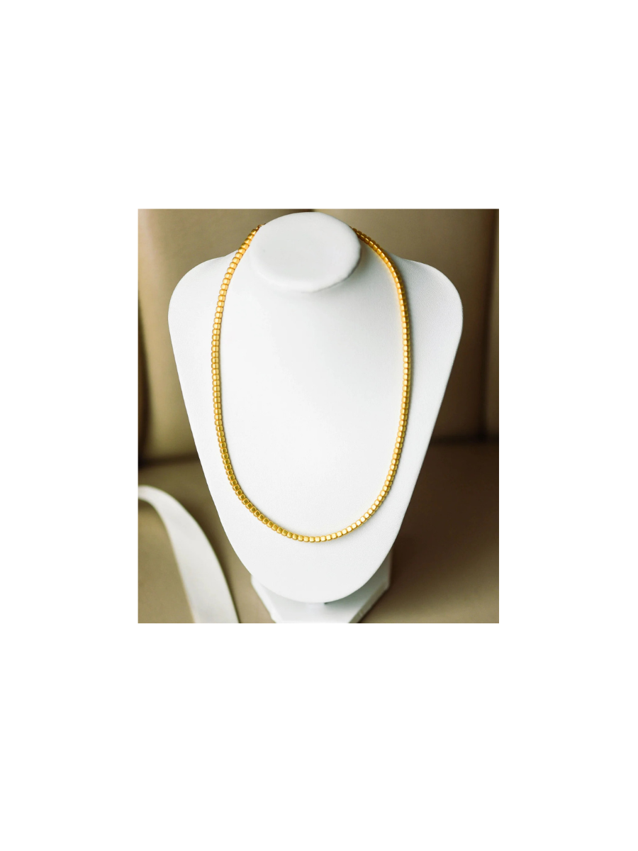 Tatum James | Square Bead Necklace