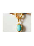 Tatum James | Necklace Charm - Turquoise
