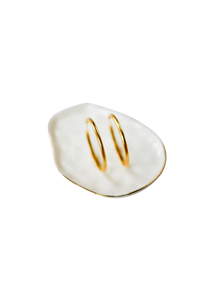 Tatum James | Solid Hoop Earrings