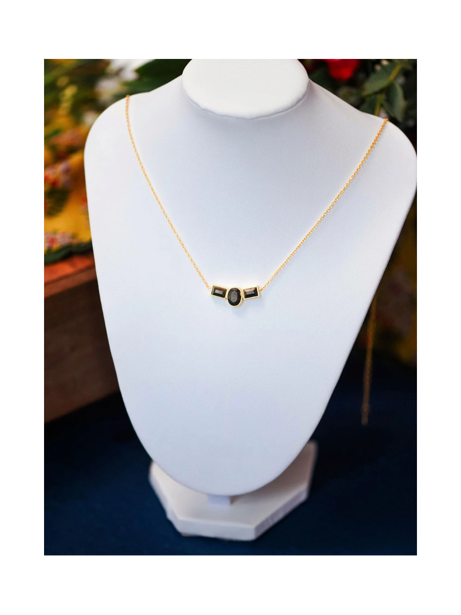 Tatum James Designs | Caroline Necklace - Pyrite