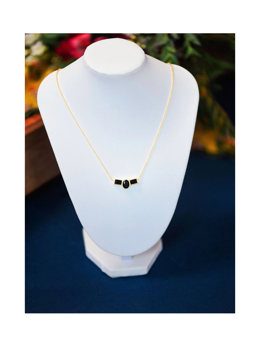 Tatum James Designs | Caroline Necklace - Black