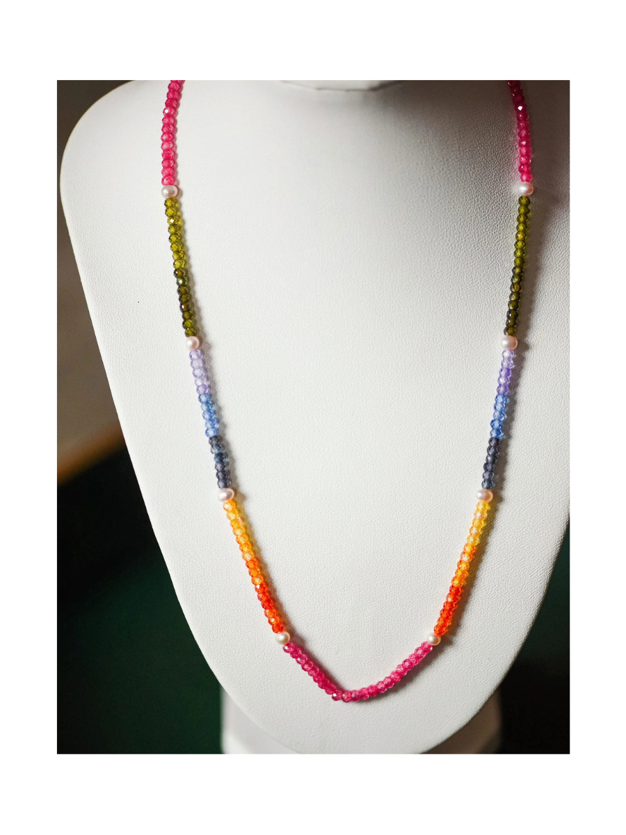 Tatum James Designs | Brynn Beaded Necklace - Multi