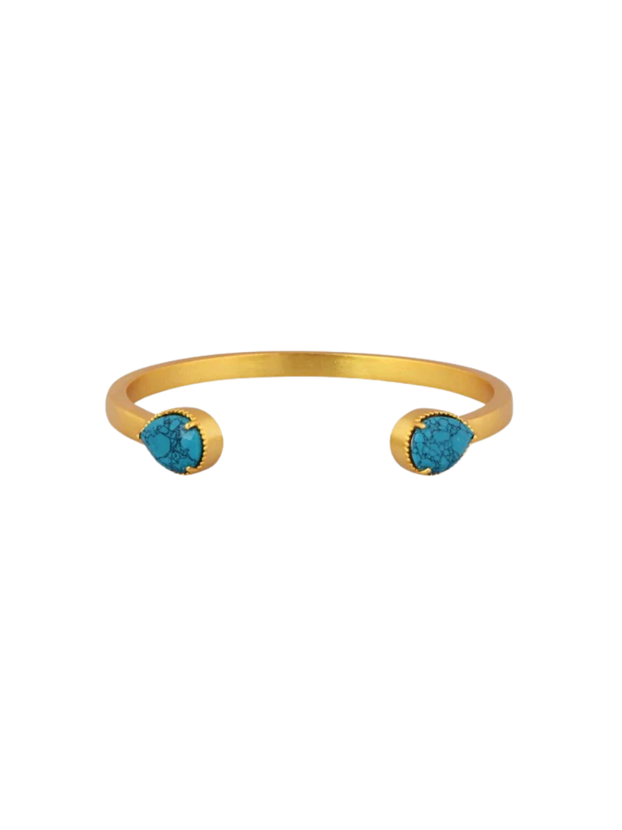 Tatum James | Peyton Cuff - Turquoise
