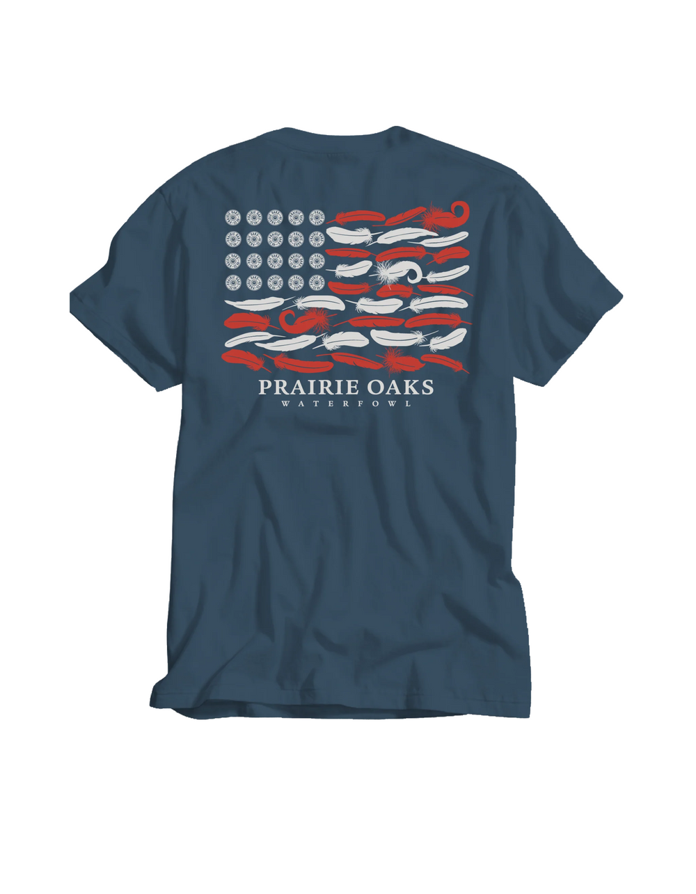 Prairie Oaks Waterfowl | American Flyer Tee - Navy