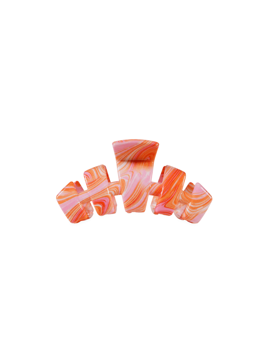 TELETIES | Small Claw Hair Clip - Just Keep Swimming