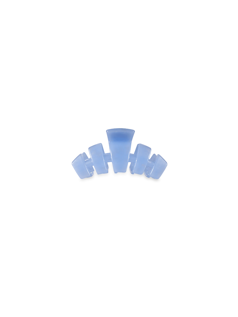 TELETIES | Tiny Hair Clip - Blue Lagoon