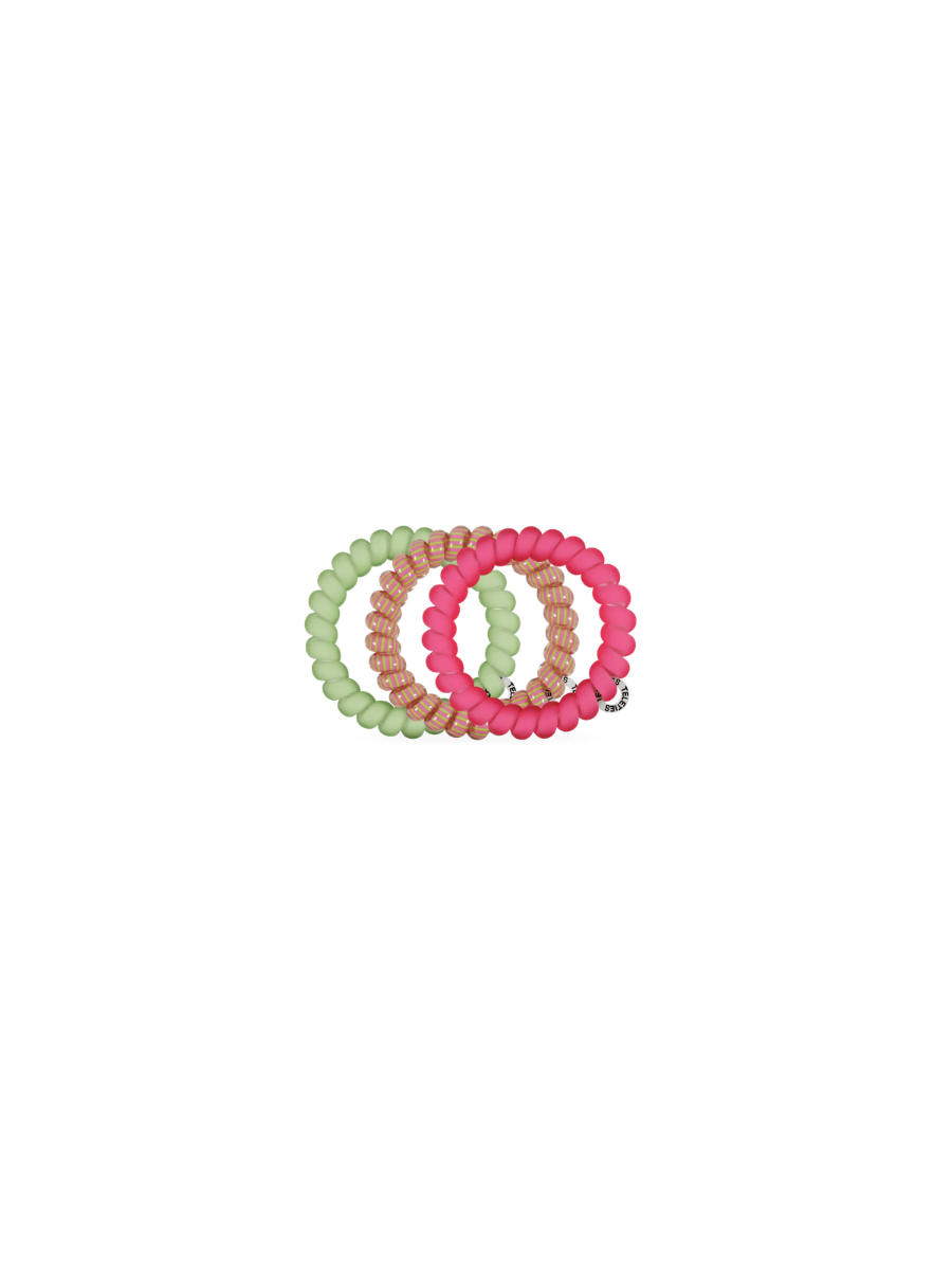 TELETIES | Small Nylon Hair Ties - Summer Crush