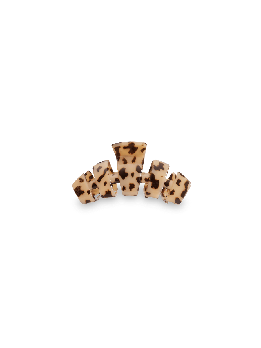 TELETIES | Tiny Claw Hair Clip - Blonde Tortoise