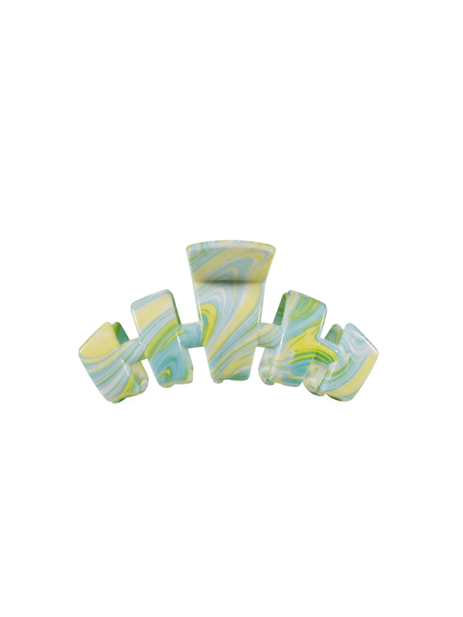 TELETIES | Large Claw Hair Clip - Sea Shore