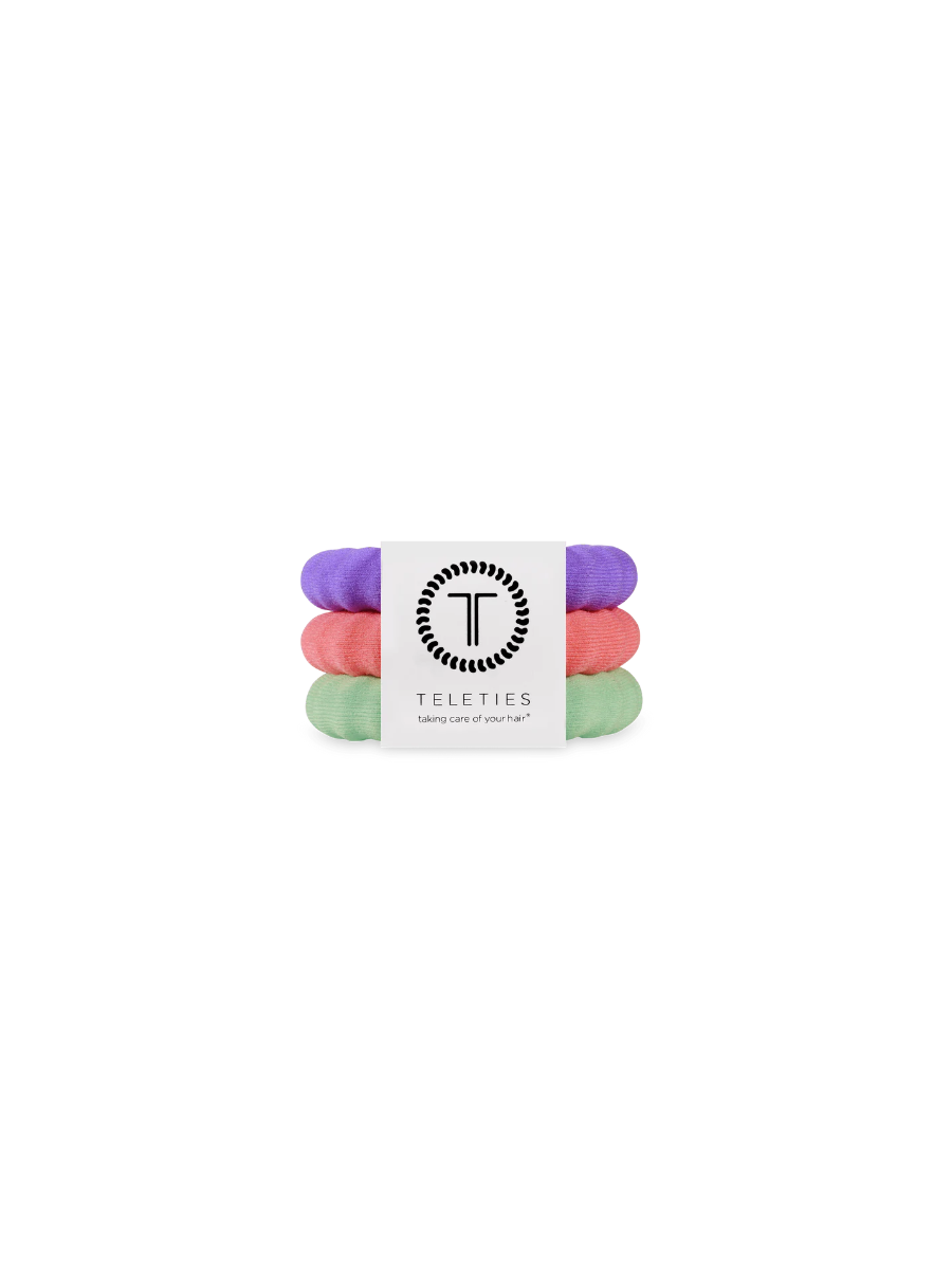 TELETIES | Small Nylon Hair Ties - Color Rush
