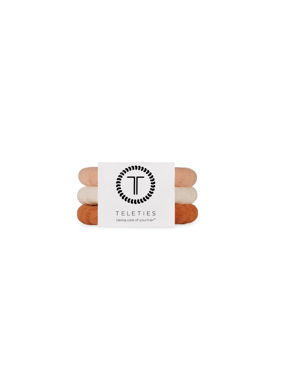 TELETIES | Large Nylon Hair Ties - For The Love of Nudes