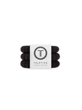 TELETIES | Large Nylon Hair Ties - Jet Black