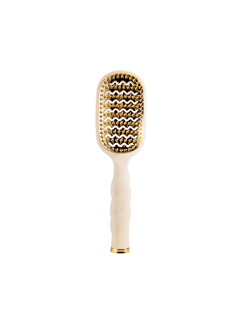 TELETIES | Vented Hair Brush - Tan