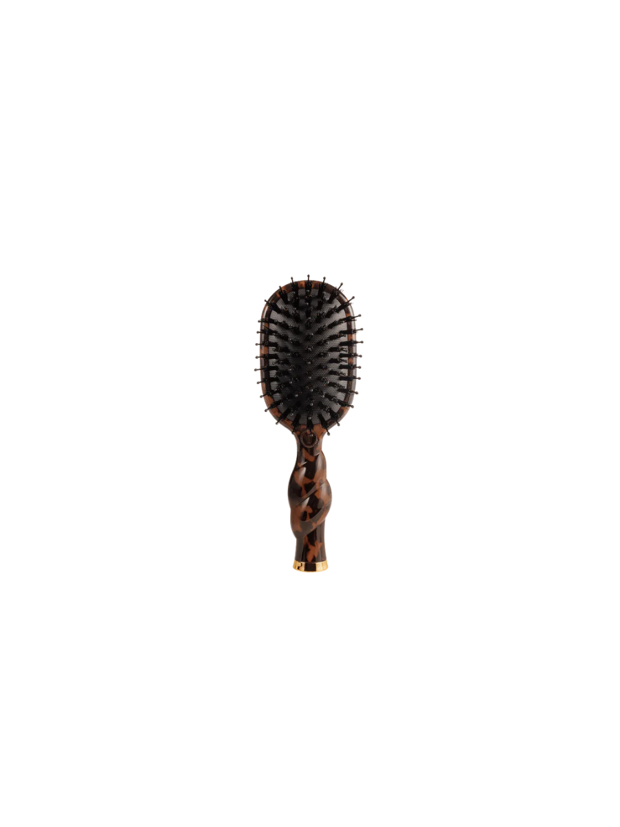 TELETIES | Mini Boar Bristle Brush - Tortoise