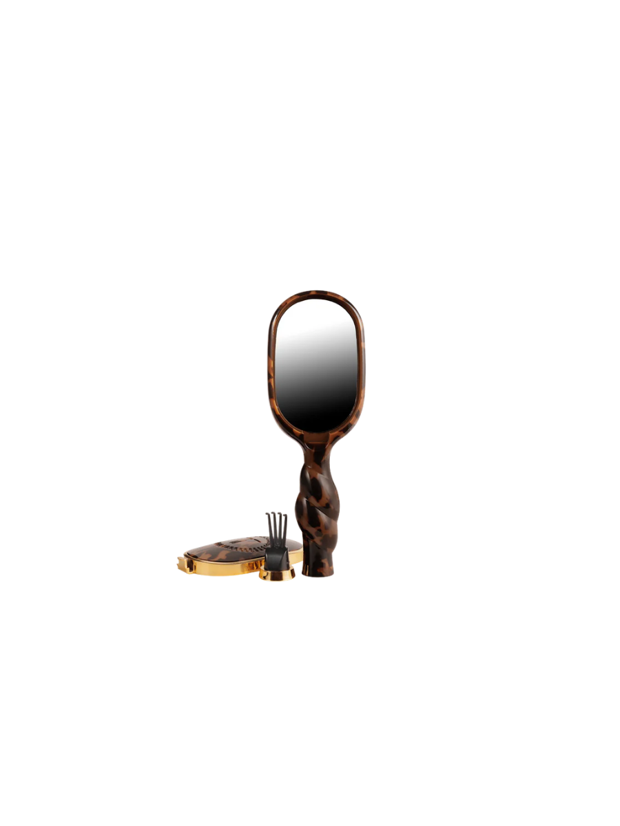 TELETIES | Mini Boar Bristle Brush - Tortoise