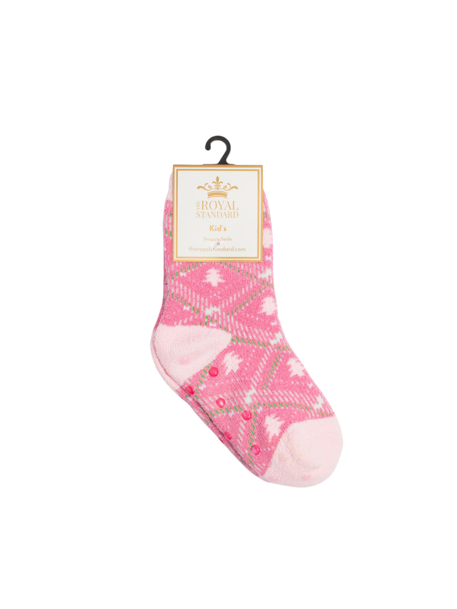 Kid's Snuggle Socks - Layton Tree Plaid