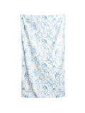 Giant Beach Towel Borneo blue white animals fun summer gifts women jincy's