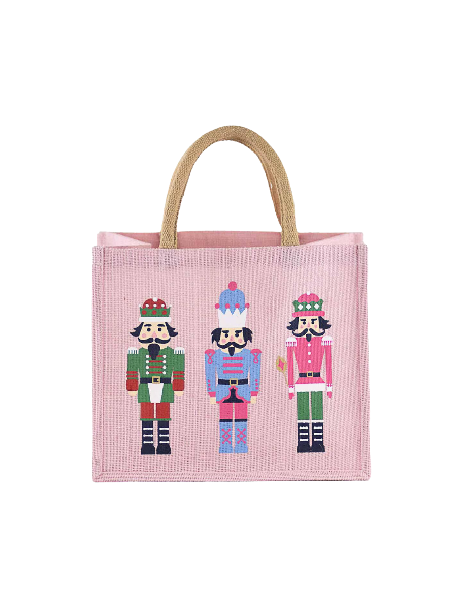 Nutcracker March Gift Tote - Light Pink