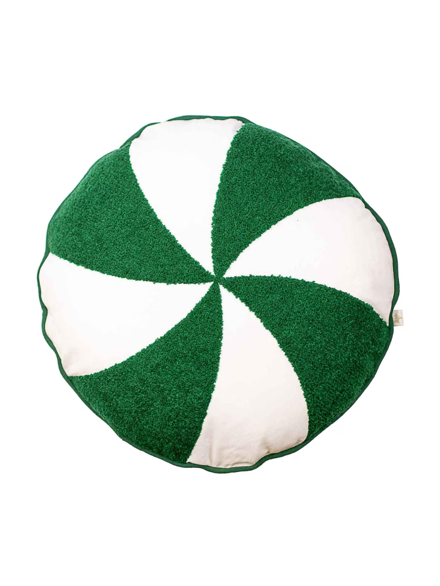 Peppermint Pillow - Jolly Green